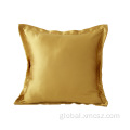 China Multi Color Luxury Satin Silk Stock Cushion Cover Factory